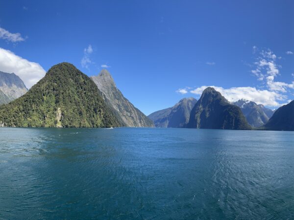 Weltreise 2024 – Tag 29 – Auf dem Weg nach Australien, Milford Sound